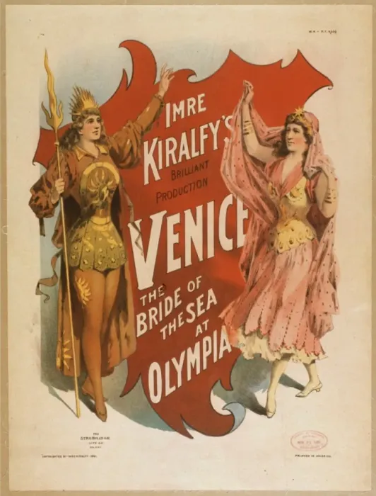 Framed Print : Imre Kiralfys brilliant production, Venice, the bride of th Framed Print : Imre Kiralfys brilliant production, Venice, the bride of th