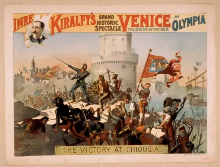 Framed Print : Imre Kiralfys grand historic spectacle, Venice, the bride o Framed Print : Imre Kiralfys grand historic spectacle, Venice, the bride o