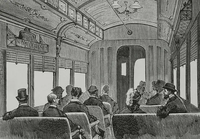 Framed Print : Inauguration of railway - Barcelona to Vilanova i la Geltru Framed Print : Inauguration of railway - Barcelona to Vilanova i la Geltru