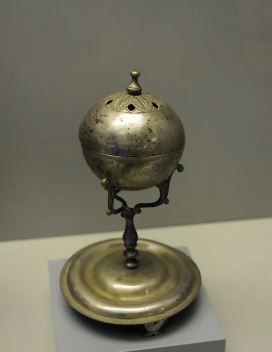Framed Print : Incense burner (Sahumador). Silver. 19th century. Argentina Framed Print : Incense burner (Sahumador). Silver. 19th century. Argentina