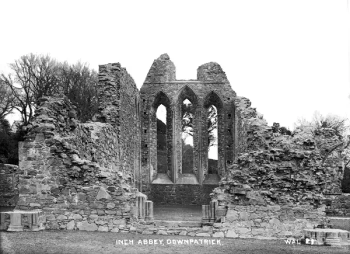 Framed Print : Inch Abbey, Downpatrick Framed Print : Inch Abbey, Downpatrick