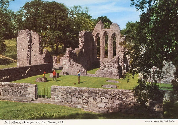 Inch Abbey, Downpatrick, Co. Down, N. I. by E. Nagele