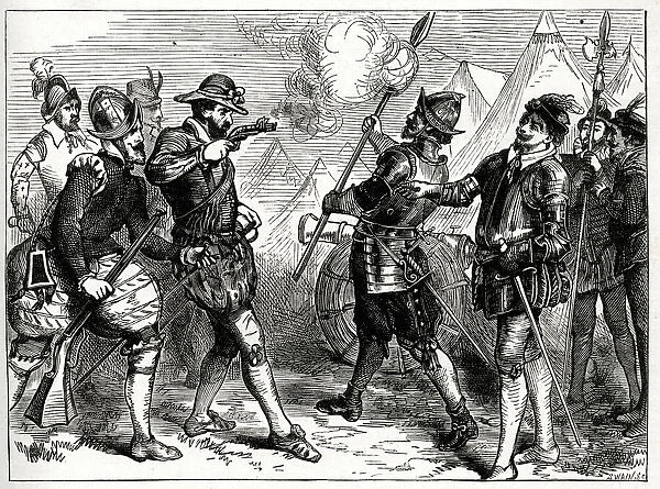 An Incident in the Siege of Leith, near Edinburgh, 6 April 1560