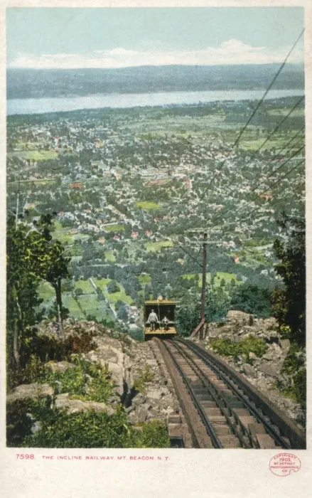 Framed Print : Incline Railway, Mount Beacon, New York State, USA