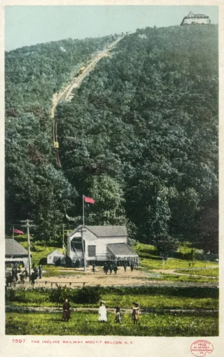 Framed Print : Incline Railway, Mount Beacon, New York State, USA