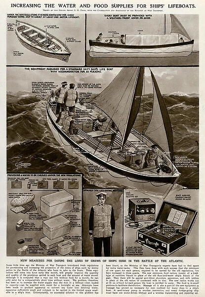 Increasing supplies for lifeboats by G. H. Davis
