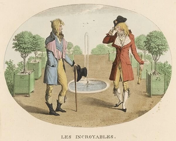 Two Incroyables, 1795