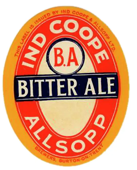 Framed Print : Ind Coope & Allsopp Bitter Ale Framed Print : Ind Coope & Allsopp Bitter Ale
