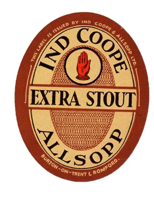 Framed Print : Ind Coope Allsopp Extra Stout Framed Print : Ind Coope Allsopp Extra Stout