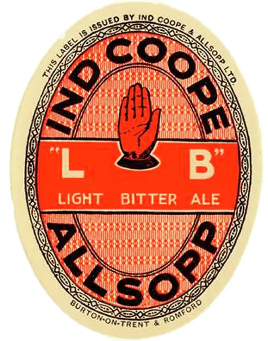 Framed Print : Ind Coope Allsopp Light Bitter Ale (LB) Framed Print : Ind Coope Allsopp Light Bitter Ale (LB)
