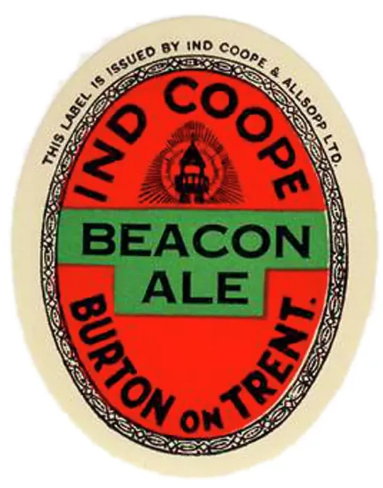 Framed Print : Ind Coope Beacon Ale
