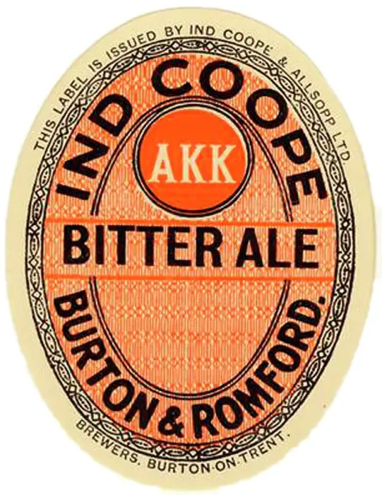 Framed Print : Ind Coope Bitter Ale Framed Print : Ind Coope Bitter Ale