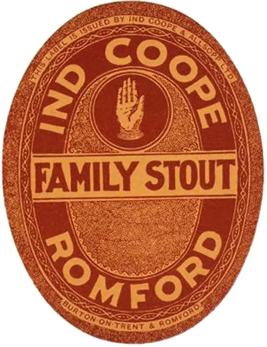 Framed Print : Ind Coope Family Stout Framed Print : Ind Coope Family Stout