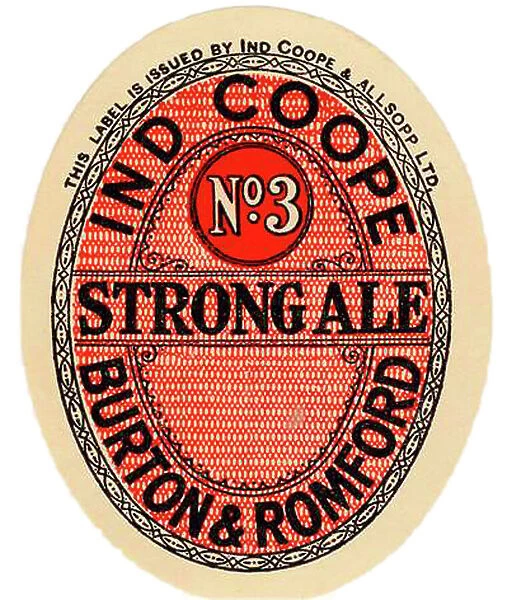 Ind Coope No3 Strong Ale