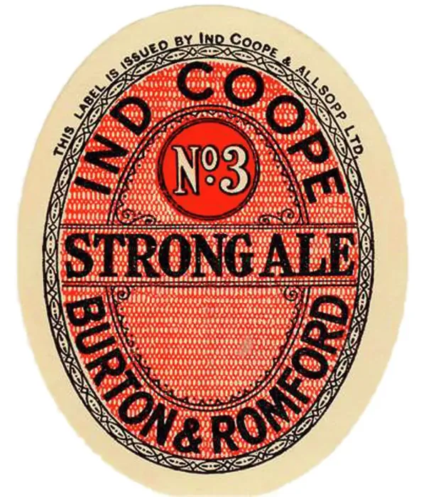 Framed Print : Ind Coope No3 Strong Ale Framed Print : Ind Coope No3 Strong Ale