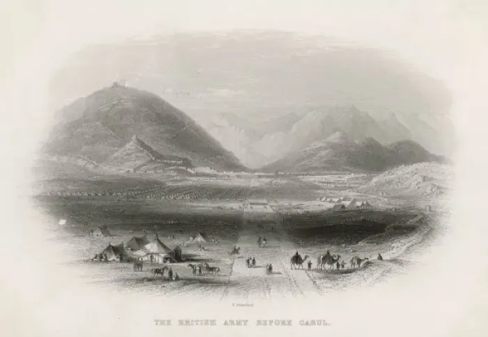Framed Print : India / Afghan Wars / Kabul Framed Print : India / Afghan Wars / Kabul