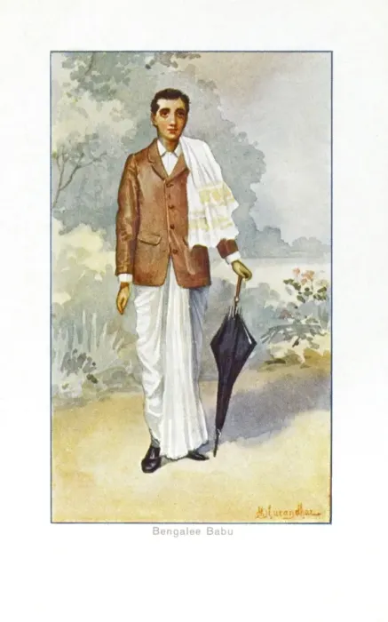 Framed Print : India - Bengalese Babu Framed Print : India - Bengalese Babu