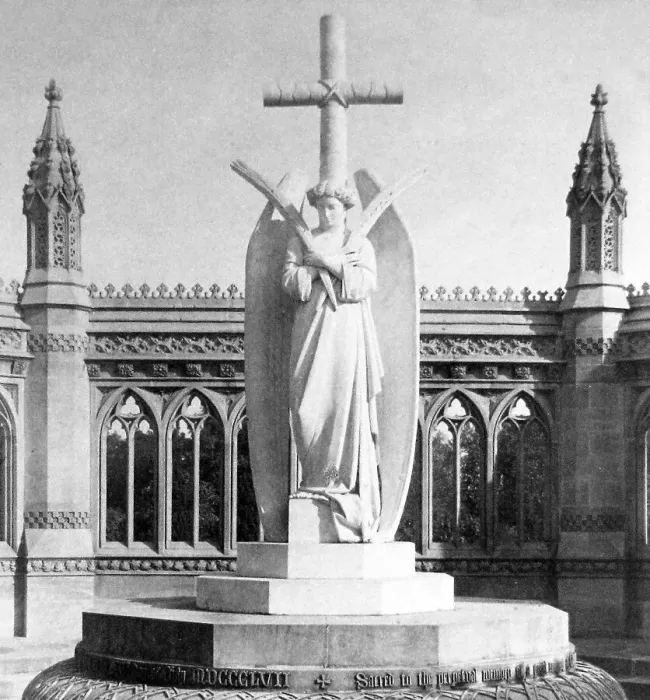 Framed Print : India - Cawnpore Memorial to the British women Framed Print : India - Cawnpore Memorial to the British women