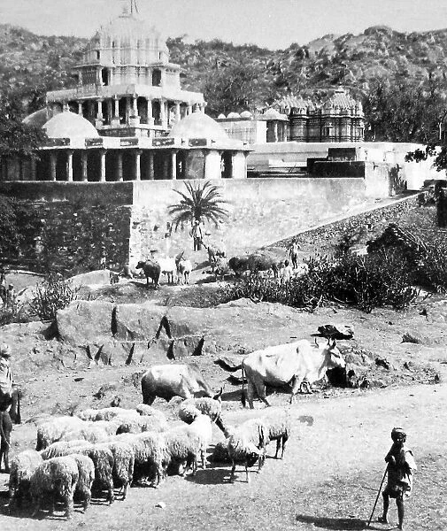 India - Dilwarra Mount Abu Jain Temple early 1900s