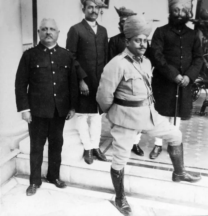 Framed Print : India - HH Maharaja of Gwalior early 1900s Framed Print : India - HH Maharaja of Gwalior early 1900s
