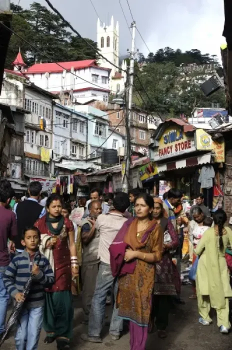 Framed Print : India, Himachal Pradesh, Shimla Framed Print : India, Himachal Pradesh, Shimla