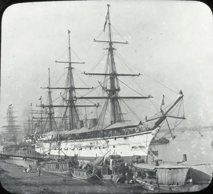 Framed Print : India - HMS Boadicea Framed Print : India - HMS Boadicea