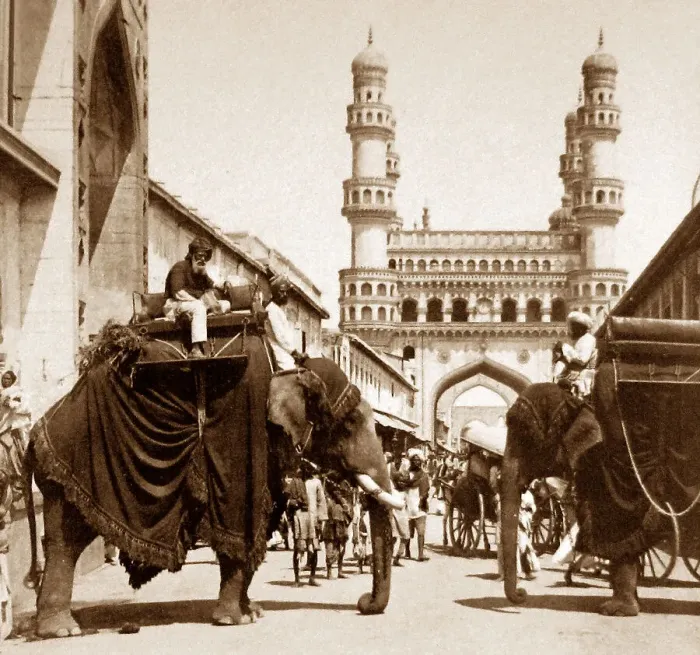 Framed Print : India - Hyderabad early 1900s Framed Print : India - Hyderabad early 1900s
