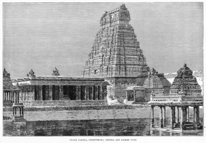 Framed Print : India Kanchipuram Framed Print : India Kanchipuram