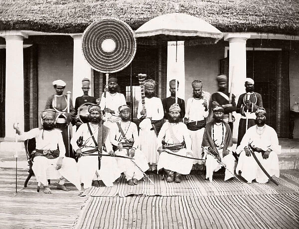 India - Maharajah of Bhoondee Bhundi 1860s