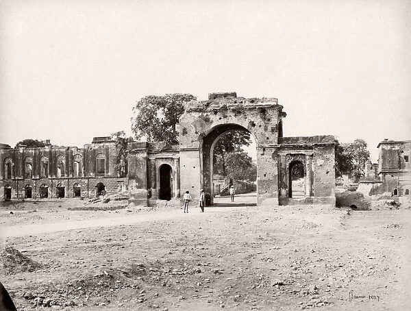 India - the Residency, Lucknow, Samuel Bourne, 1860s