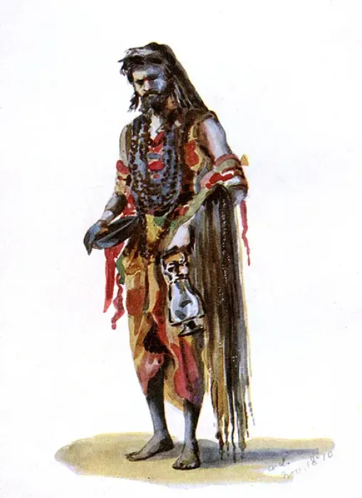 Framed Print : India Saddhu Framed Print : India Saddhu