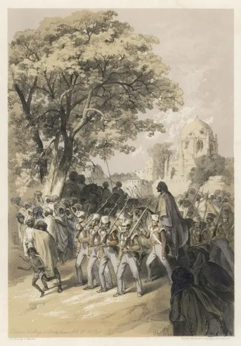 Framed Print : India / Sikh War / Multan Framed Print : India / Sikh War / Multan