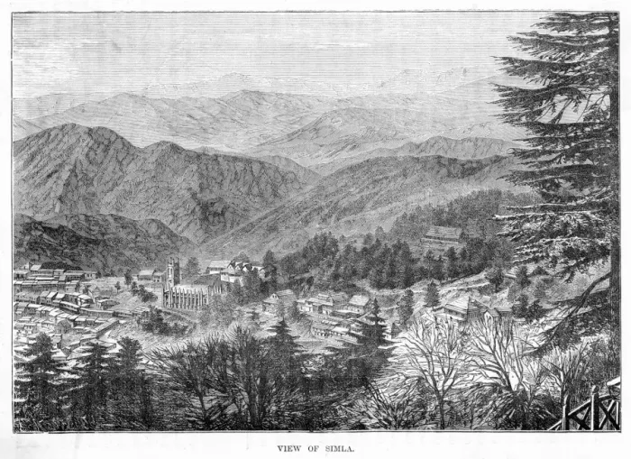 Framed Print : India / Simla Framed Print : India / Simla