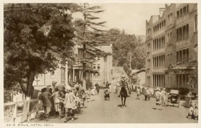Framed Print : India / Simla Hotel Cecil Framed Print : India / Simla Hotel Cecil