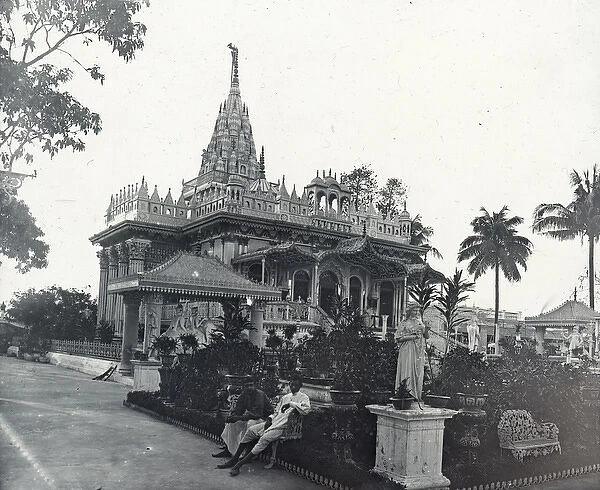 India - South view of Jain Temple