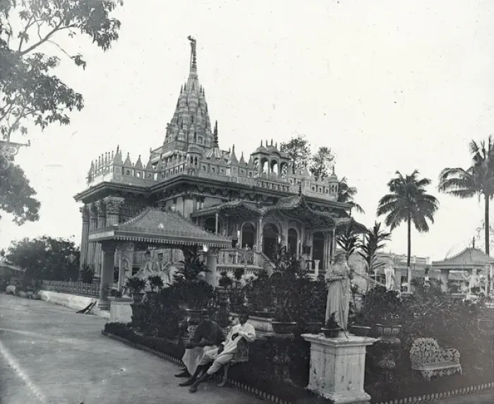 Framed Print : India - South view of Jain Temple Framed Print : India - South view of Jain Temple