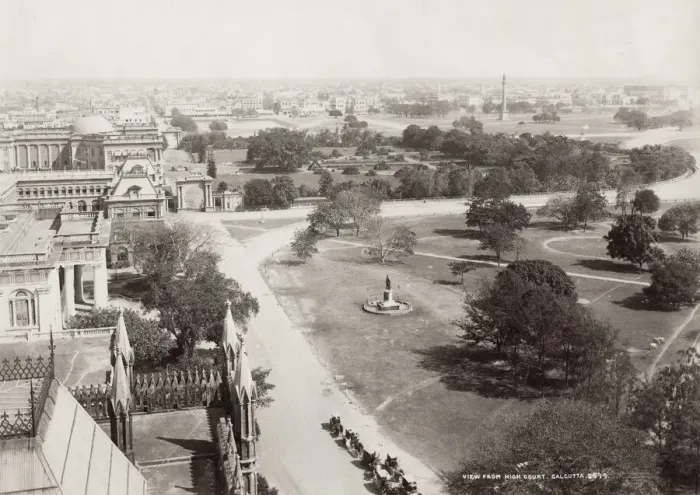 Framed Print : India - view from the High Court, Calcutta, Kolkata Framed Print : India - view from the High Court, Calcutta, Kolkata