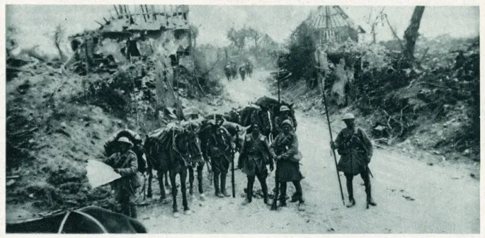 Framed Print : The Indian cavalry in action in France 1916 Framed Print : The Indian cavalry in action in France 1916