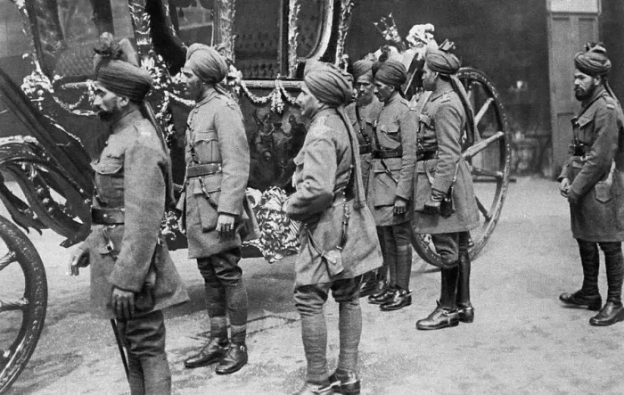 Framed Print : Indian cavalry officers during World War I Framed Print : Indian cavalry officers during World War I