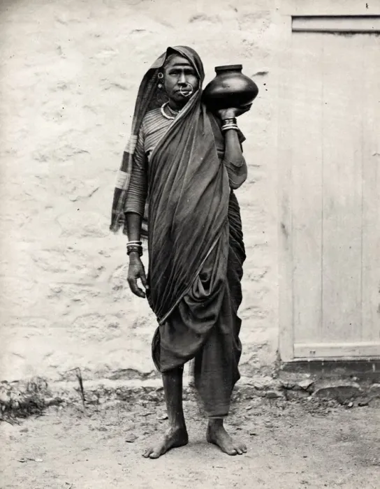 Framed Print : An Indian country woman Framed Print : An Indian country woman
