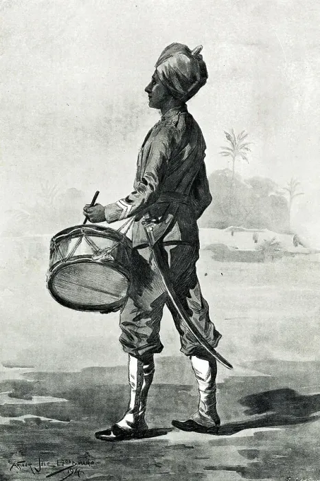 Framed Print : Indian Drummer of the 20th Bombay Infantry Framed Print : Indian Drummer of the 20th Bombay Infantry