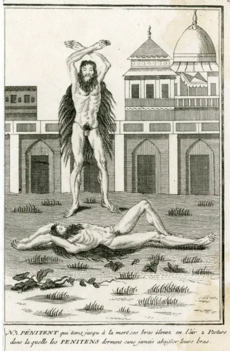 Framed Print : Two Indian Fakirs, 1730 Framed Print : Two Indian Fakirs, 1730