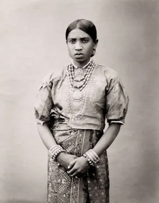 Framed Print : Indian girl with jewellery, necklaces and bangles, India Framed Print : Indian girl with jewellery, necklaces and bangles, India