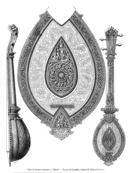 Framed Print : Indian guitar Framed Print : Indian guitar