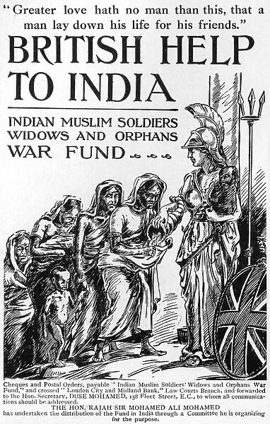 Indian Muslim soldiers Widows and Orphans War Fund