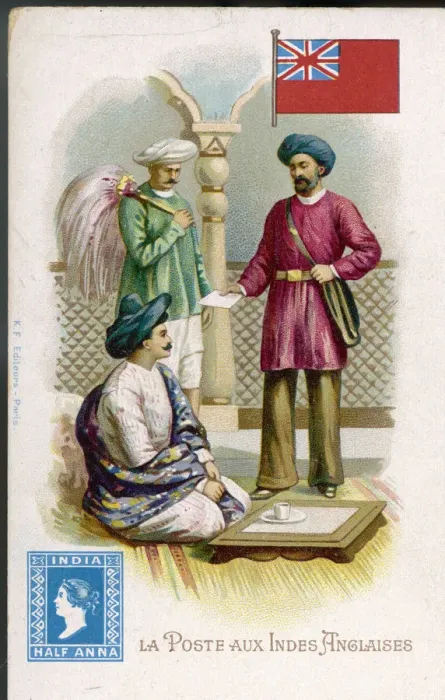 Framed Print : Indian Postman Framed Print : Indian Postman