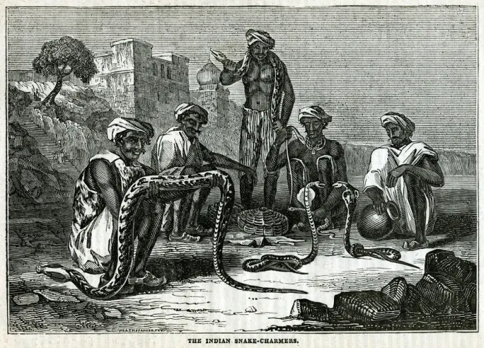 Framed Print : Indian snake-charmers Framed Print : Indian snake-charmers