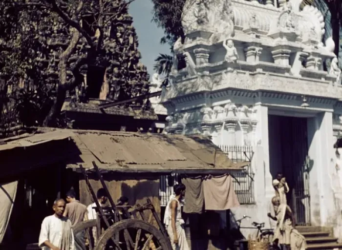 Framed Print : Indian temple - Rangoon Framed Print : Indian temple - Rangoon