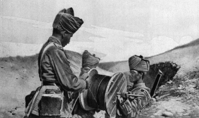 Framed Print : Indian troops in Mesopotamia during World War I Framed Print : Indian troops in Mesopotamia during World War I