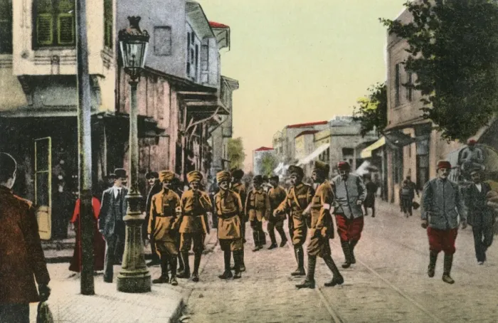 Framed Print : Indian troops in Salonica - 1916 Framed Print : Indian troops in Salonica - 1916